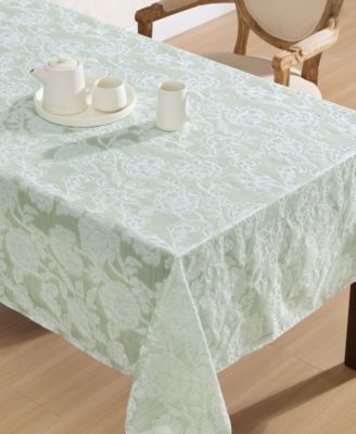 Annaleigh Jacquard Tablecloth, 60"W x 102"L