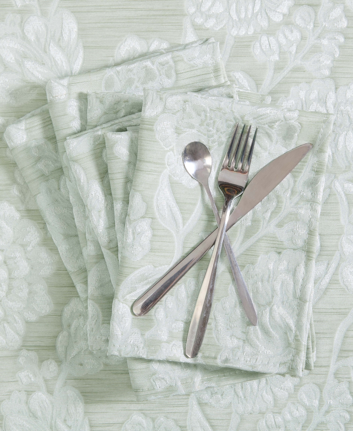 Laura Ashley Annaleigh Jacquard 6-Pc. Napkin Set, 18 x