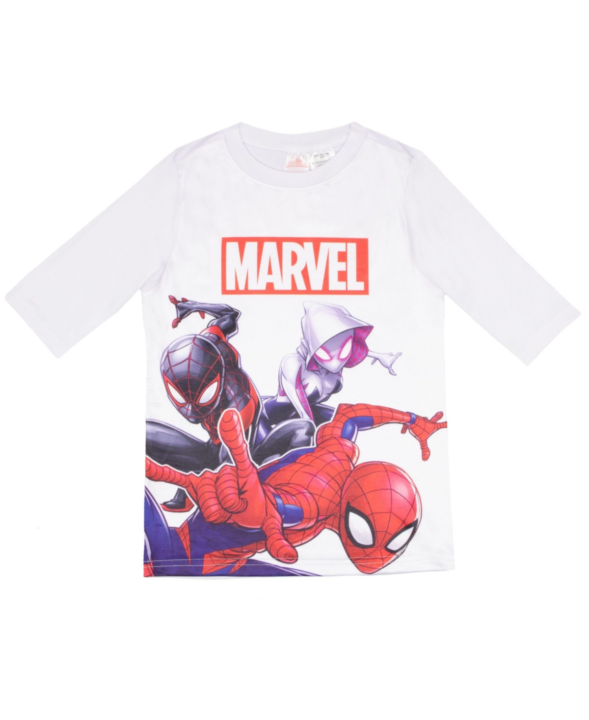 Spider-Man Big Boys Marvel Piece Swim Shirt and Trunks Set