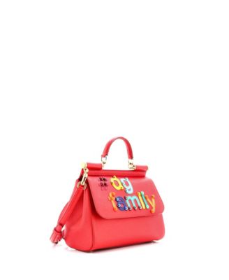 Medium Family Miss Sicily Bag Patchwork Leather