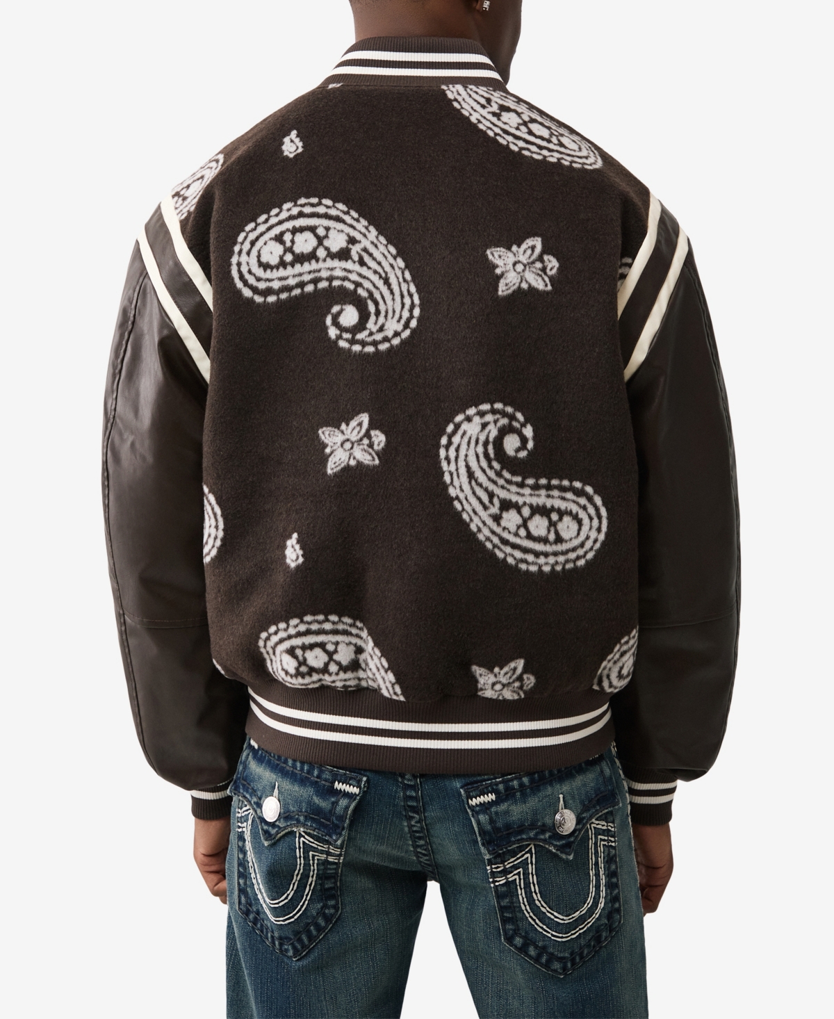 True Religion Men's Varsity Jacket