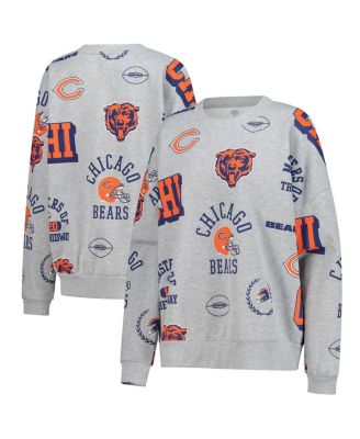 Gameday Couture - Women's Heather Gray Chicago Bears Always On Repeat Fleece Sweatshirt