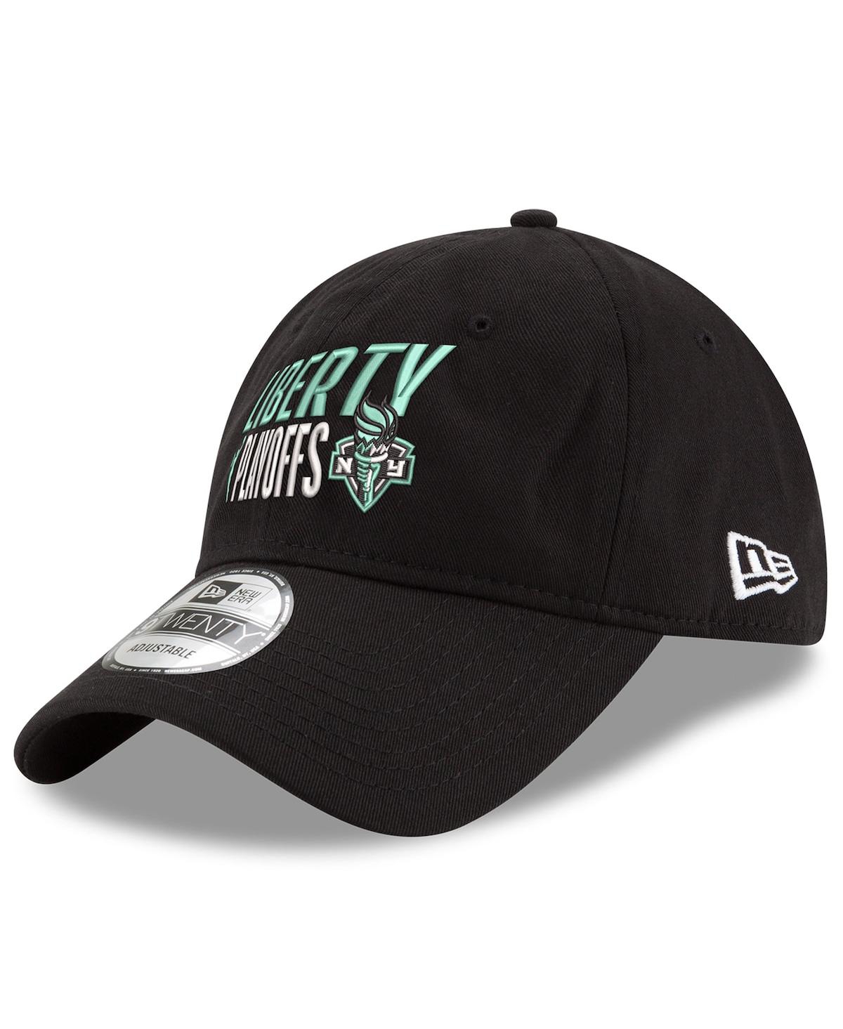 New Era Men's and Women's Black New York Liberty 2025 Wnba Playoffs 9TWENTY Adjustable Hat