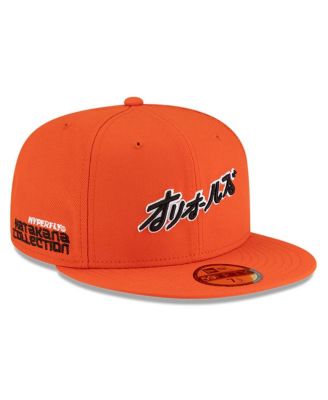 New Era - Men's Orange Baltimore Orioles 59FIFTY Fitted Hat