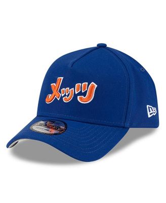x Hyperfly Men's Royal New York Mets A-Frame 9FORTY Adjustable Hat