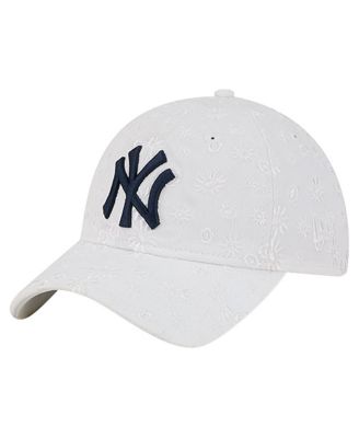 New Era - Women's White New York Yankees Floral Mesh 9TWENTY Adjustable Hat