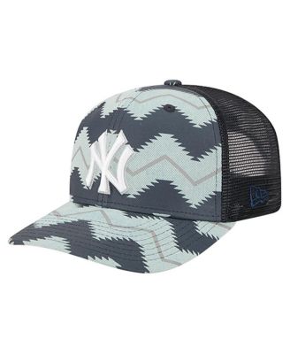 New Era - Men's Denim/Navy New York Yankees Aztec Denim 9SEVENTY Adjustable Hat