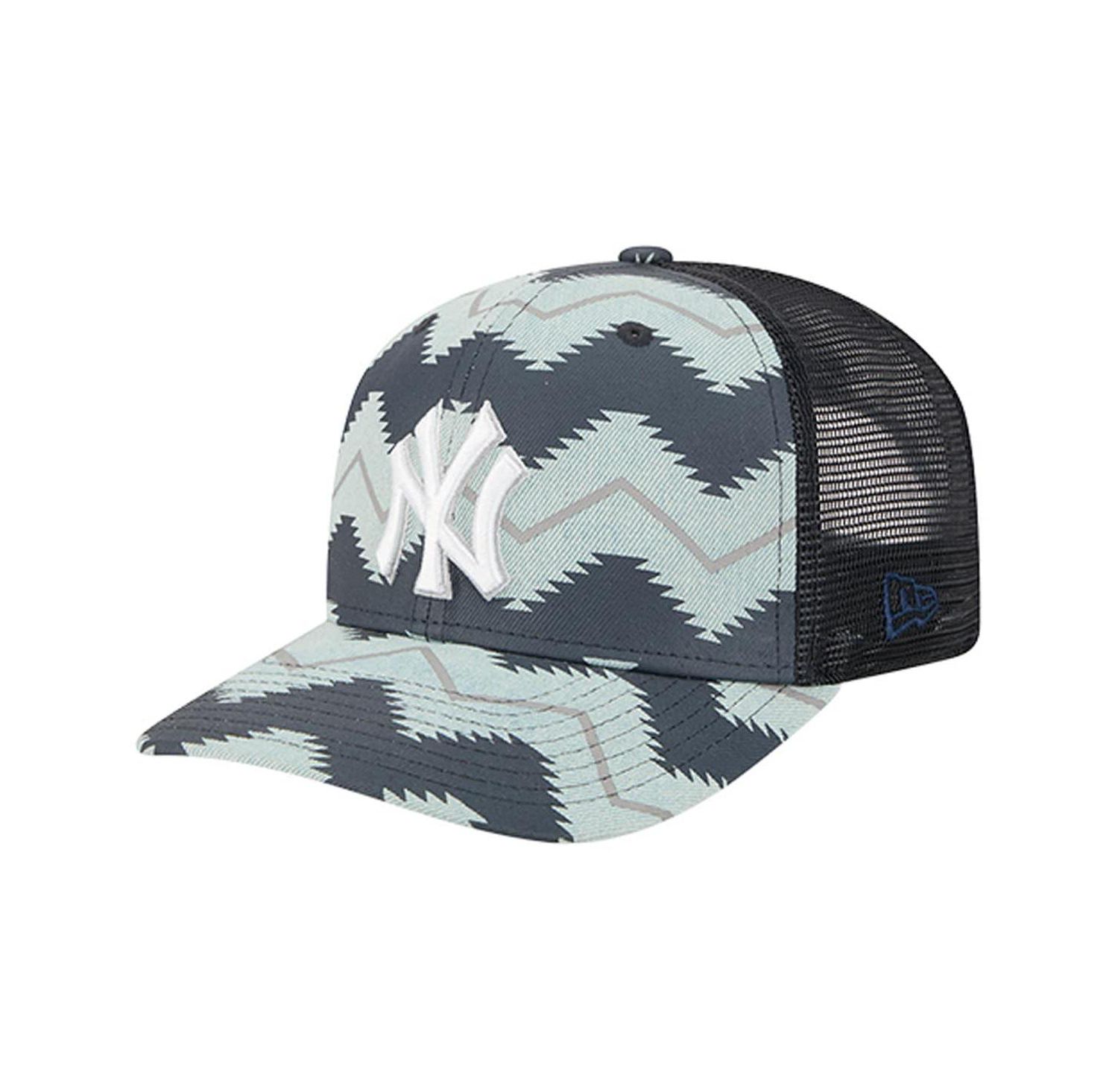 Men's Denim/Navy New York Yankees Aztec Denim 9SEVENTY Adjustable Hat