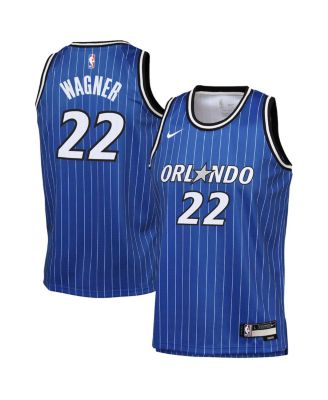 Nike - Big Boys and Girls Franz Wagner Blue Orlando Magic Icon Edition Swingman Jersey