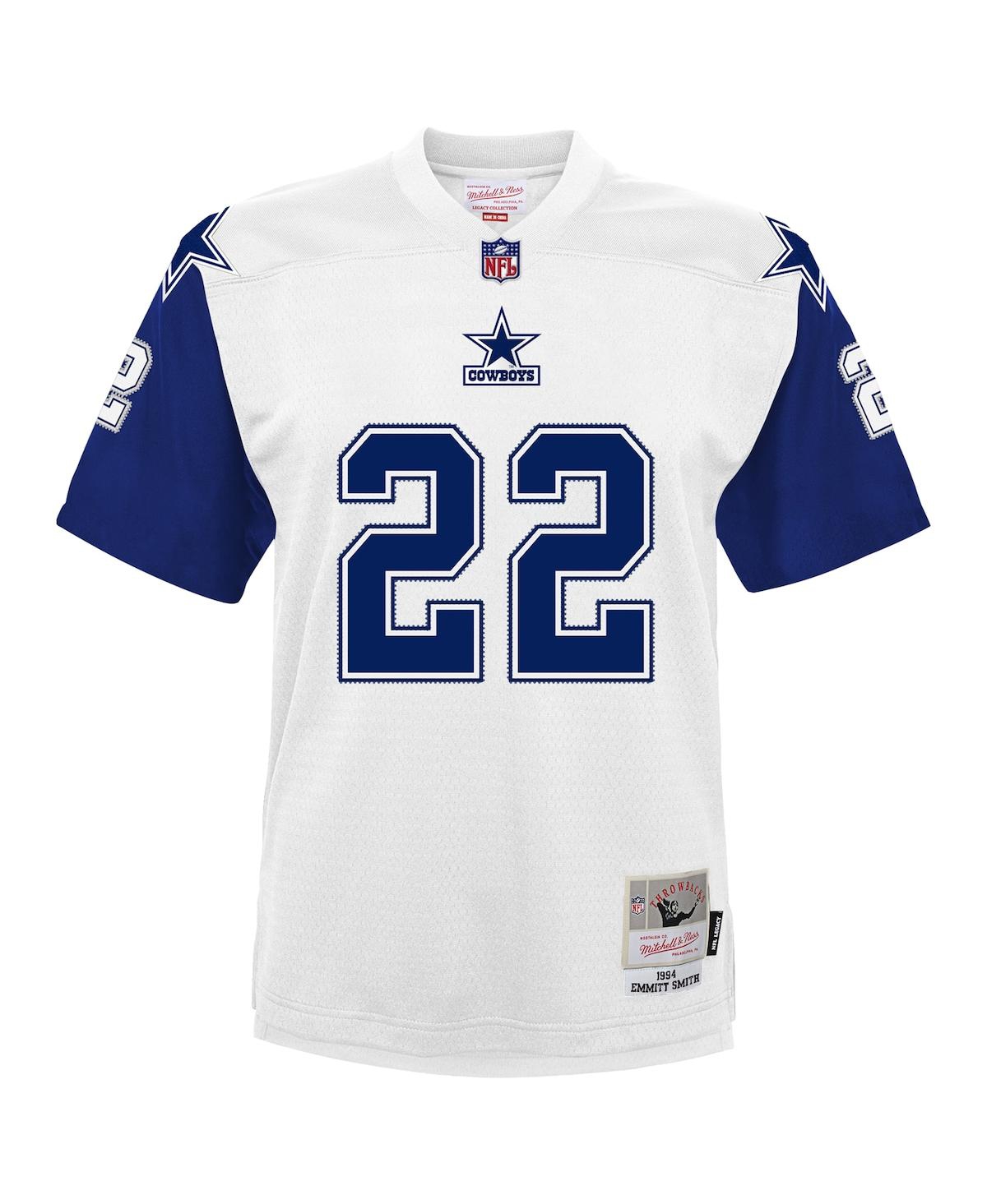 Mitchell & Ness Preschool Emmitt Smith White Dallas Cowboys 1994 Alternate Legacy Jersey