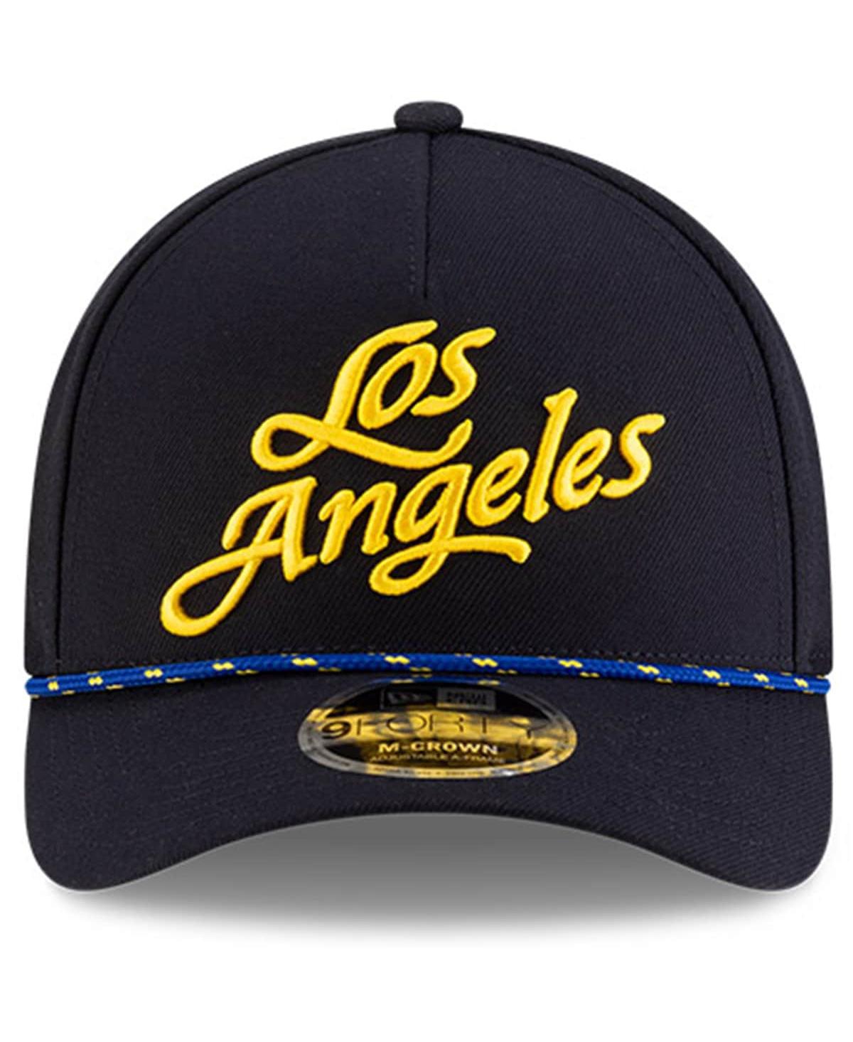 New Era Big Boys and Girls Midnight Blue Los Angeles Rams 2025 Rivalries Collection 9FORTY A-Frame Adjustable Hat