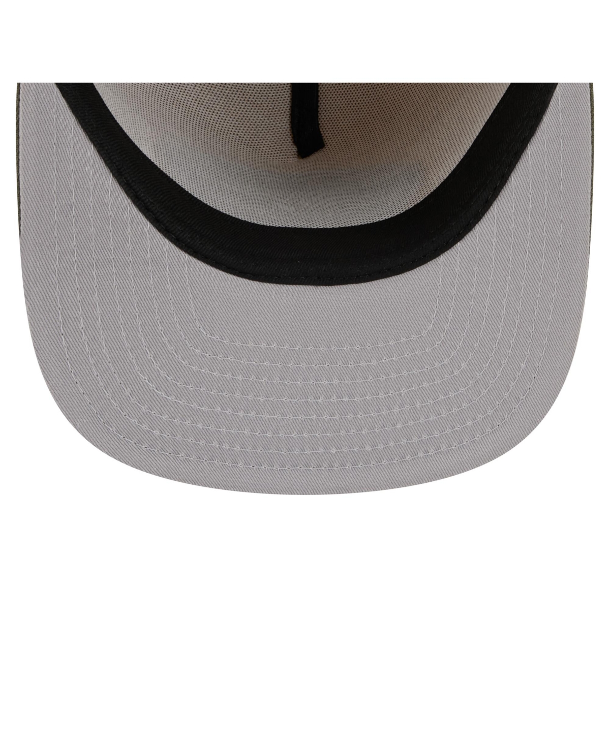 New Era Men's Light Beige/Olive York Jets Color Pack A-Frame 59FIFTY Fitted Hat