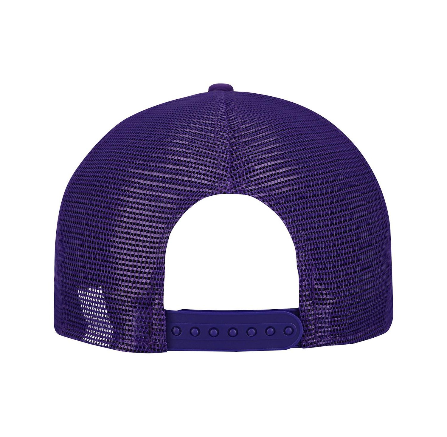Men's Gray/Purple Minnesota Vikings Cork Split Panel 9FIFTY Trucker Snapback Hat