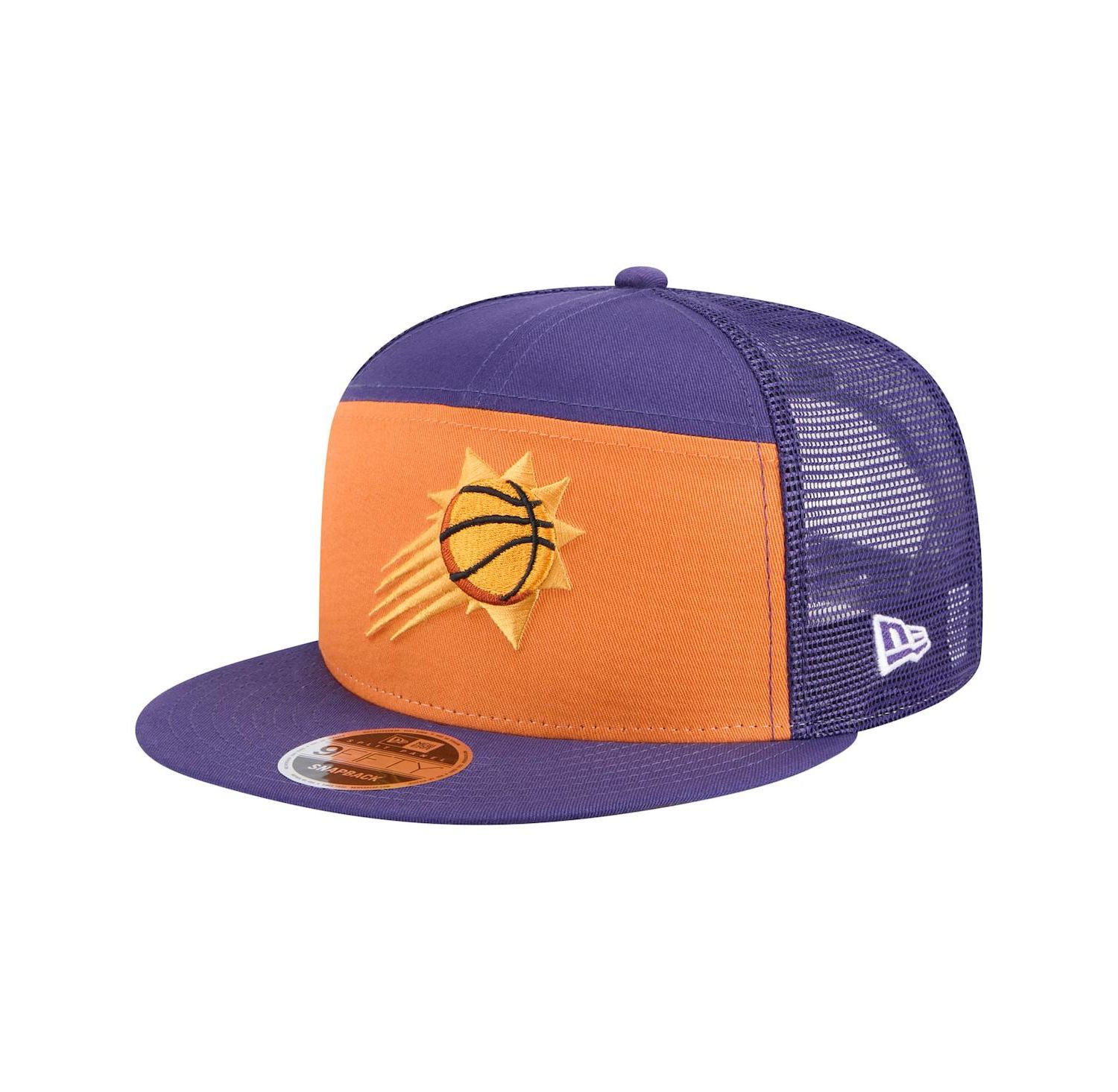Men's Orange/Purple Phoenix Suns Outdoor Split Panel 9FIFTY Snapback Hat