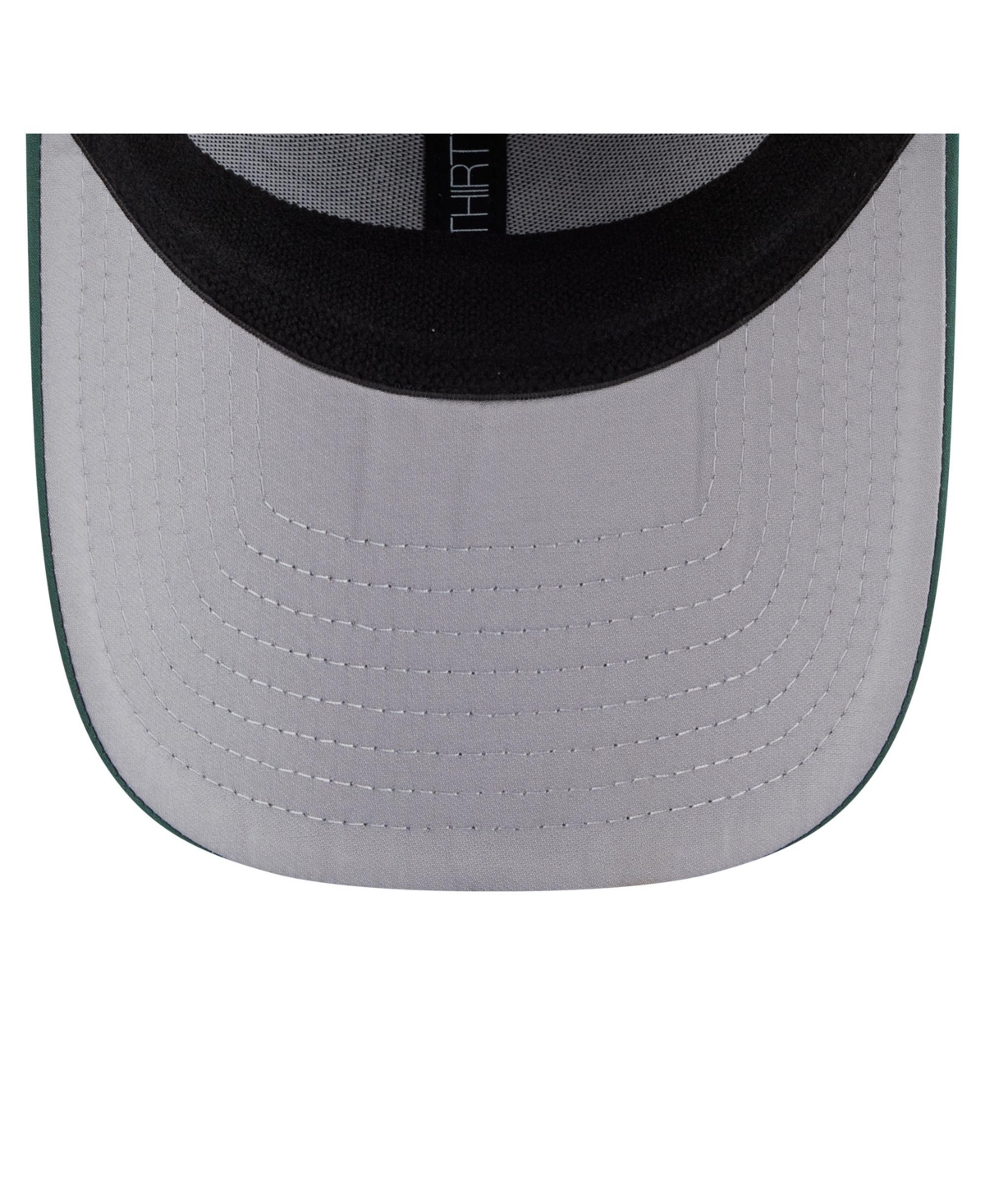 New Era Men's Hunter Green Milwaukee Bucks Featherweight Poly Rope Flex 39Thirty Hat