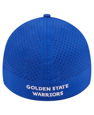 Men's Royal Golden State Warriors Featherweight Poly Rope Flex 39Thirty Hat