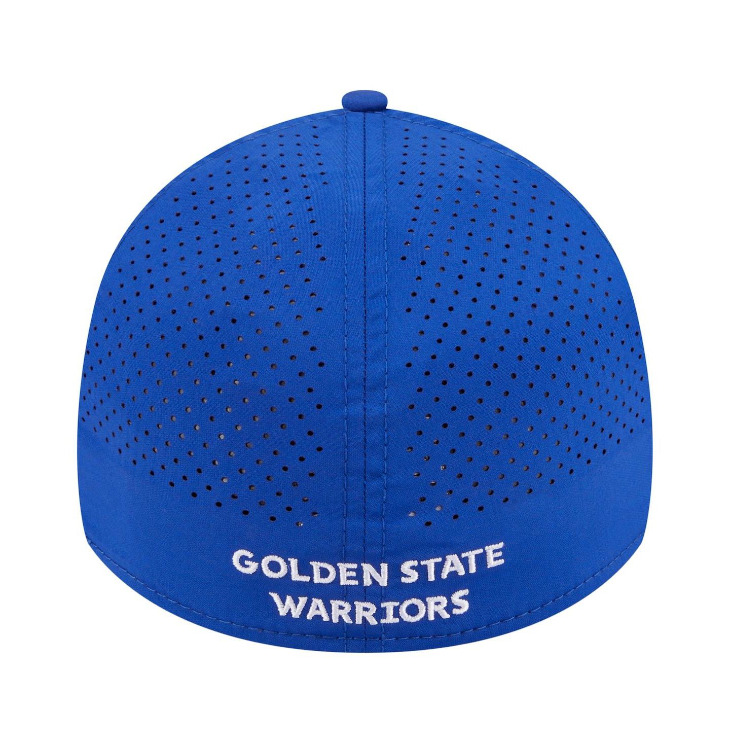 Мужская кепка New Era Royal Golden State Warriors Featherweight Poly Rope Flex 39Thirty Hat — фото 5