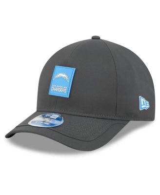 New Era - Men's Charcoal Los Angeles Chargers 2025 Sideline Cold Weather 9FORTY M-Crown Adjustable Hat