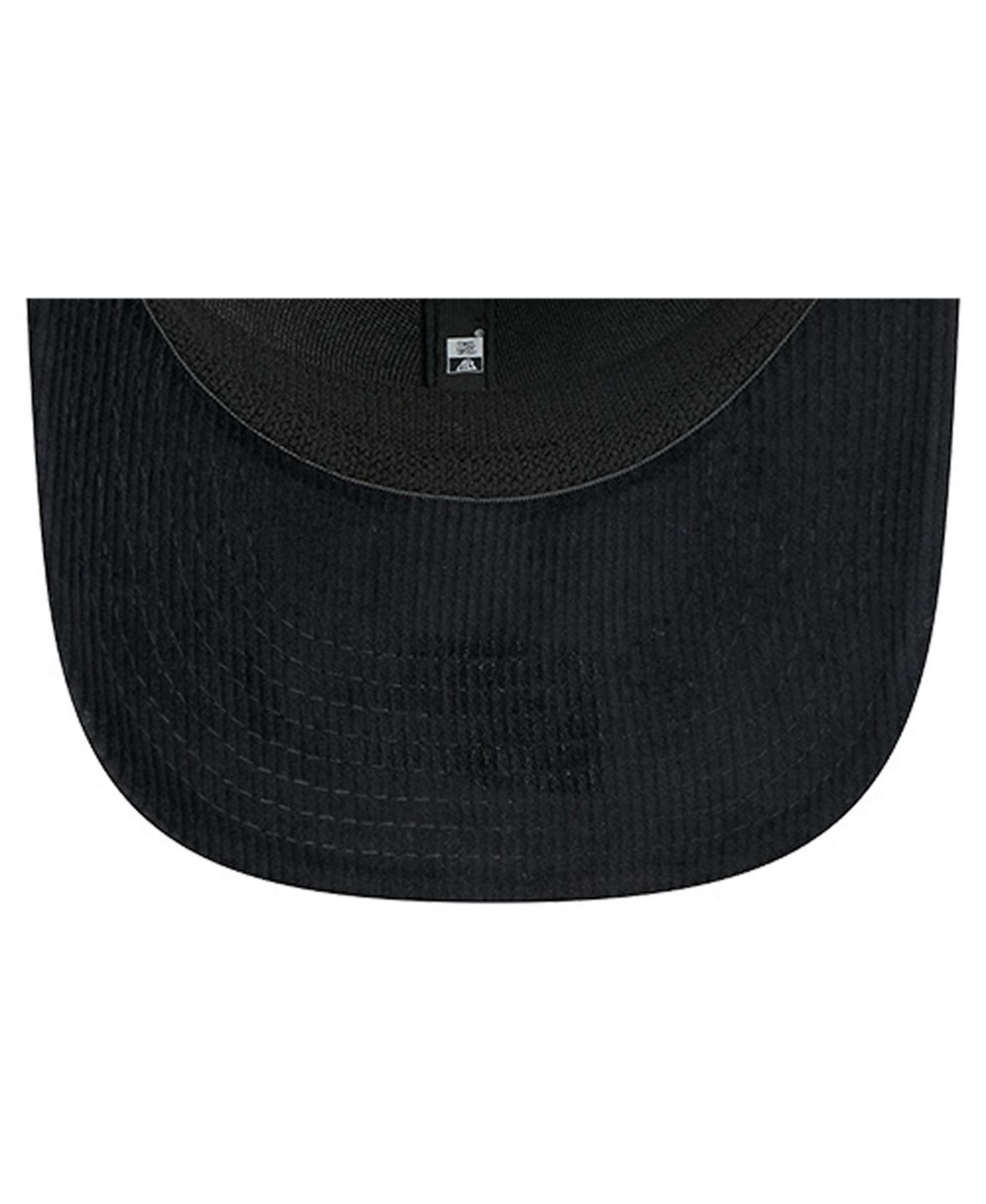 Men's Black Philadelphia 76ers Quilted 9SEVENTY Trucker Adjustable Hat