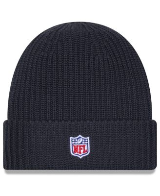 Men's Charcoal Denver Broncos 2025 Sideline Cold Weather Cuffed Knit Hat