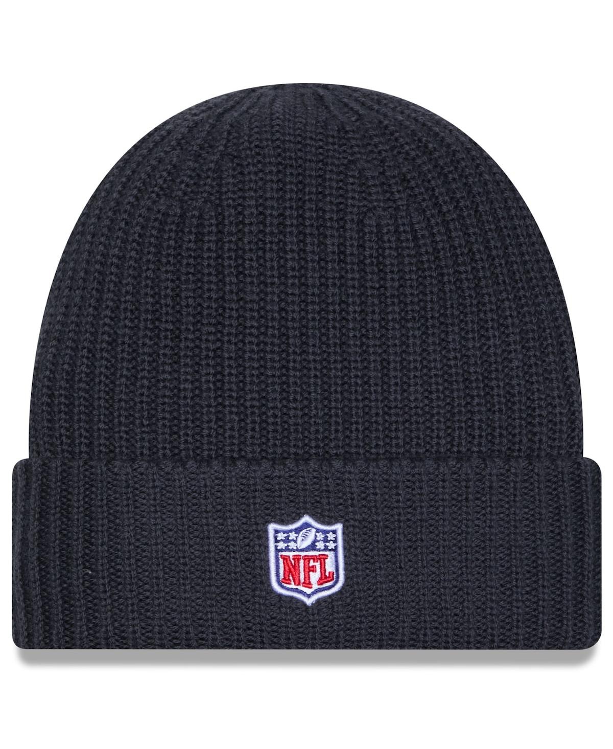 New Era Men's Charcoal Denver Broncos 2025 Sideline Cold Weather Cuffed Knit Hat