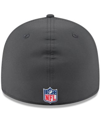 Men's Charcoal Pittsburgh Steelers 2025 Sideline Cold Weather Retro Crown 59FIFTY Fitted Hat