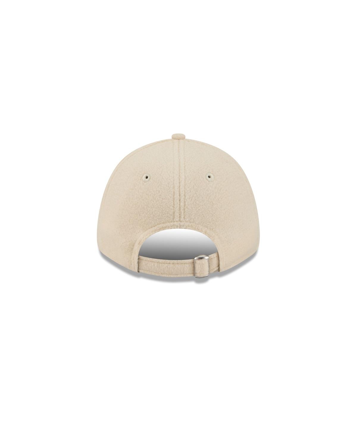New Era Women's Cream Philadelphia Eagles Comfy 9forty Adjustable Hat In Neutral