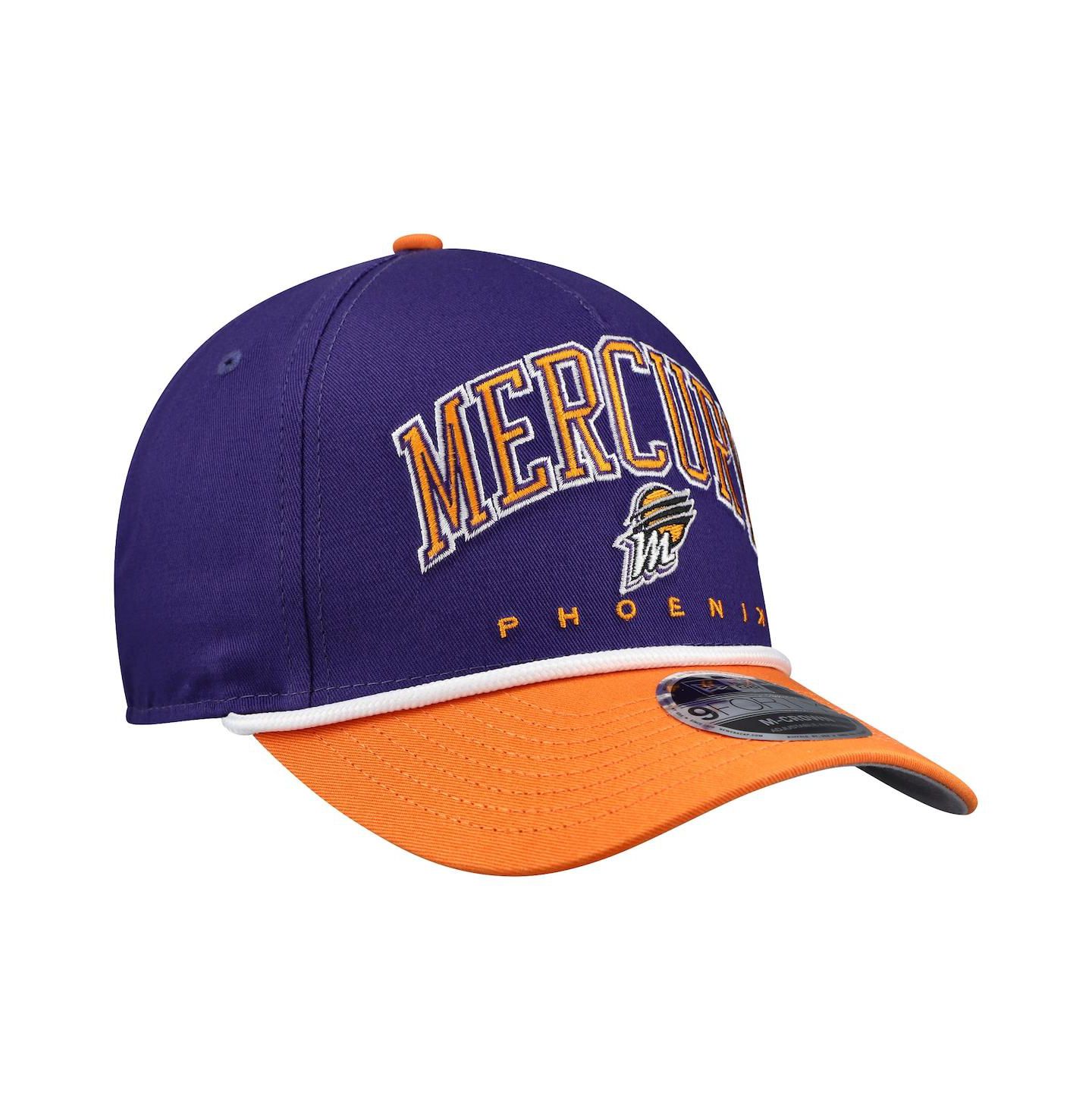 Мужская кепка New Era Purple Phoenix Mercury Bold Arch Coolera 9FORTY A-Frame M-Crown Adjustable Hat — фото 3