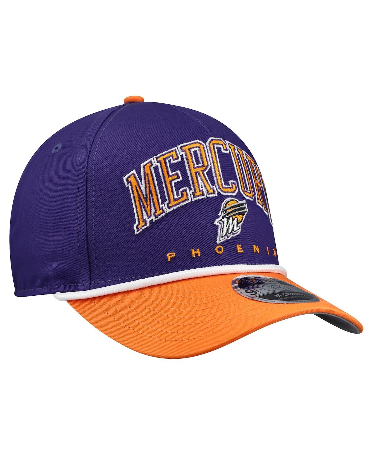 New Era Men's Purple Phoenix Mercury Bold Arch Coolera 9FORTY A-Frame M-Crown Adjustable Hat