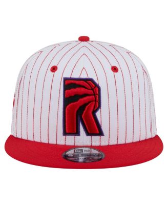 Men's White Toronto Raptors Deceptor Pinstripe 9FIFTY Snapback Hat