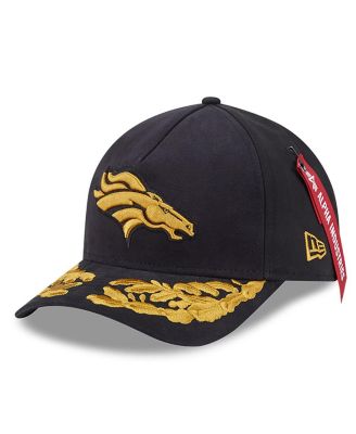 New Era - Men's Industries Black Denver Broncos A-Frame 9FORTY Adjustable Hat