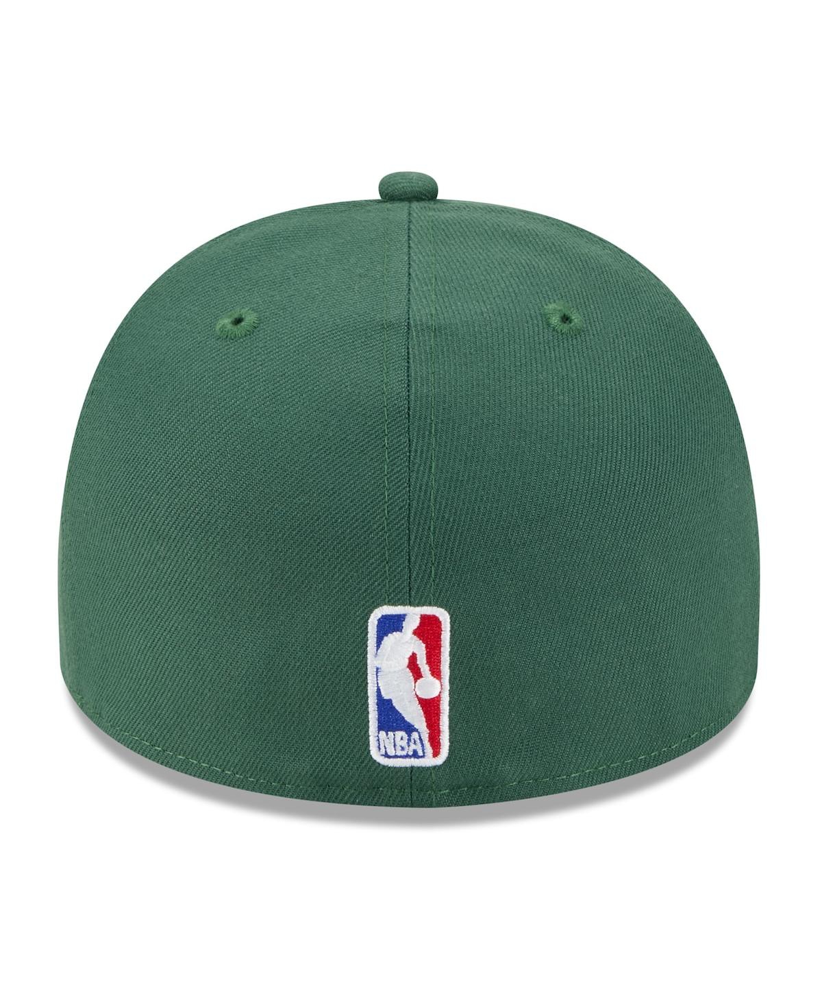 New Era Men's Hunter Green Milwaukee Bucks 2025 Nba Draft A-Frame 59FIFTY Fitted Hat