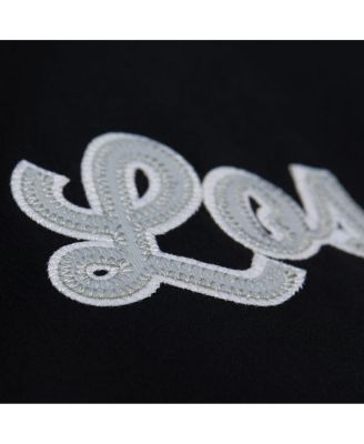 Women's Black Las Vegas Raiders Full-Snap Satin Jacket