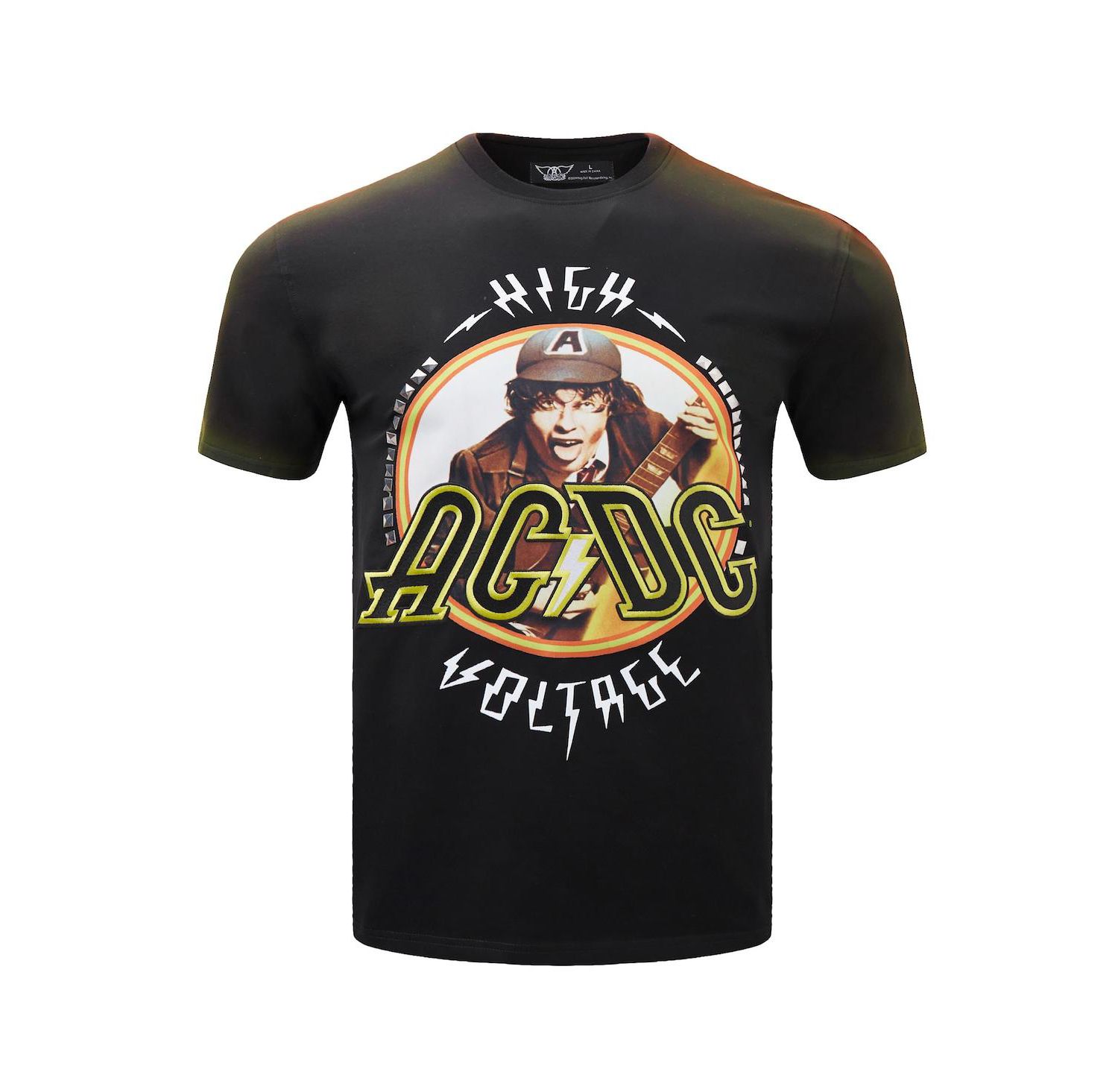 Men's Black AC/DC High Voltage T-Shirt