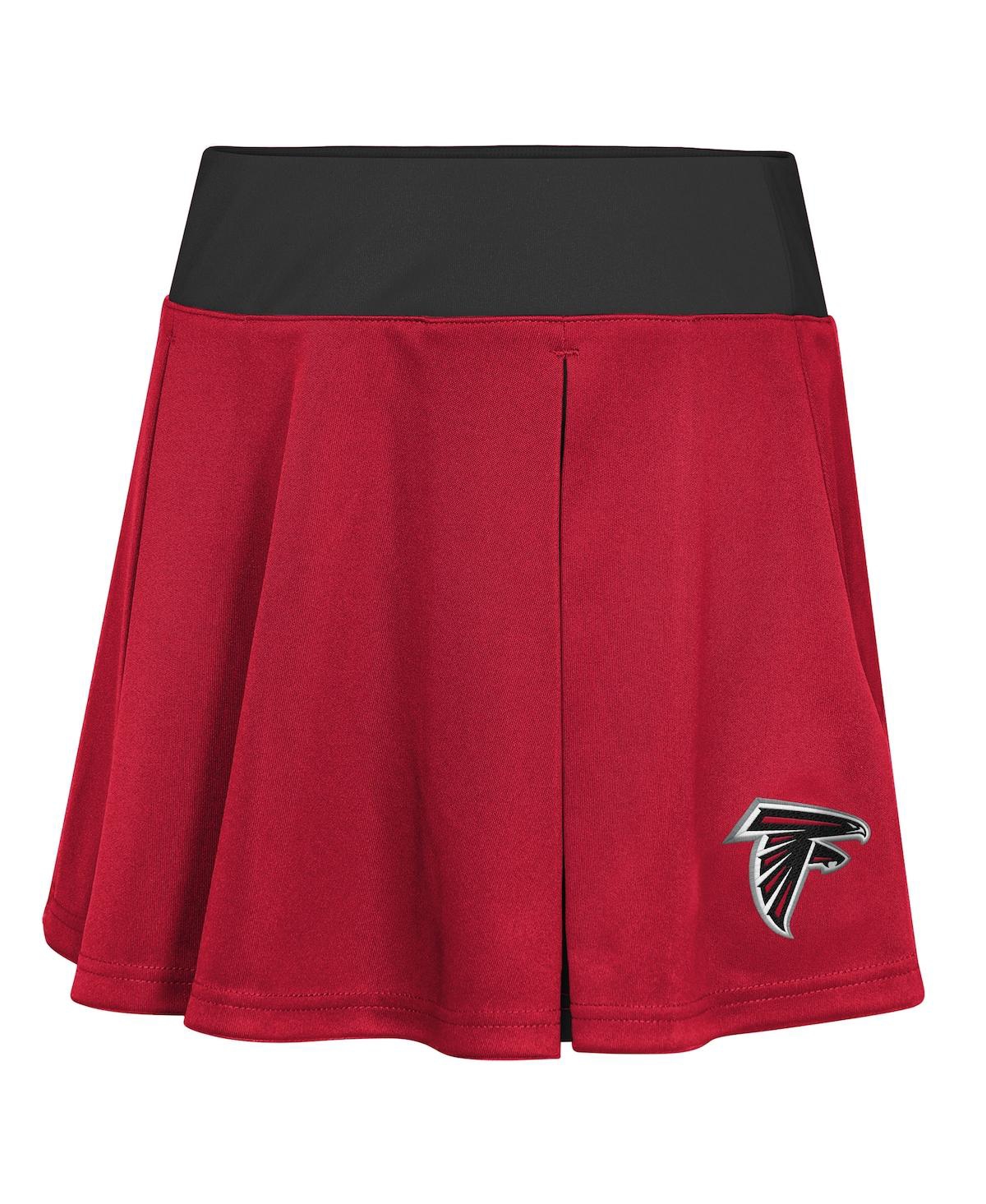 Outerstuff Big Girls 2-piece Red Atlanta Falcons Spirit Cheerleader Set In Red