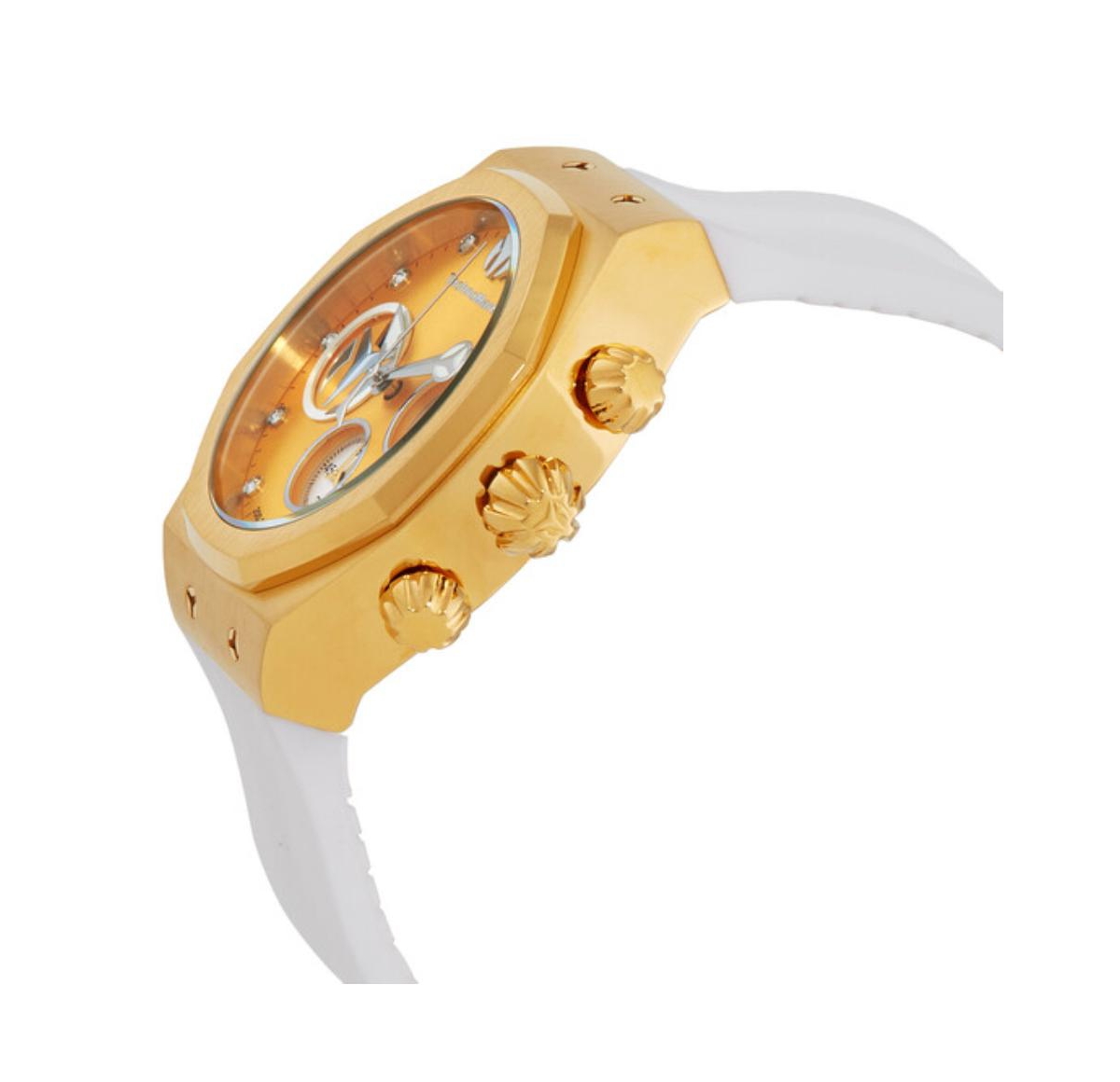 Technomarine Women's Tm-523008 Reef Quartz Silver, Gold Dial Watch
