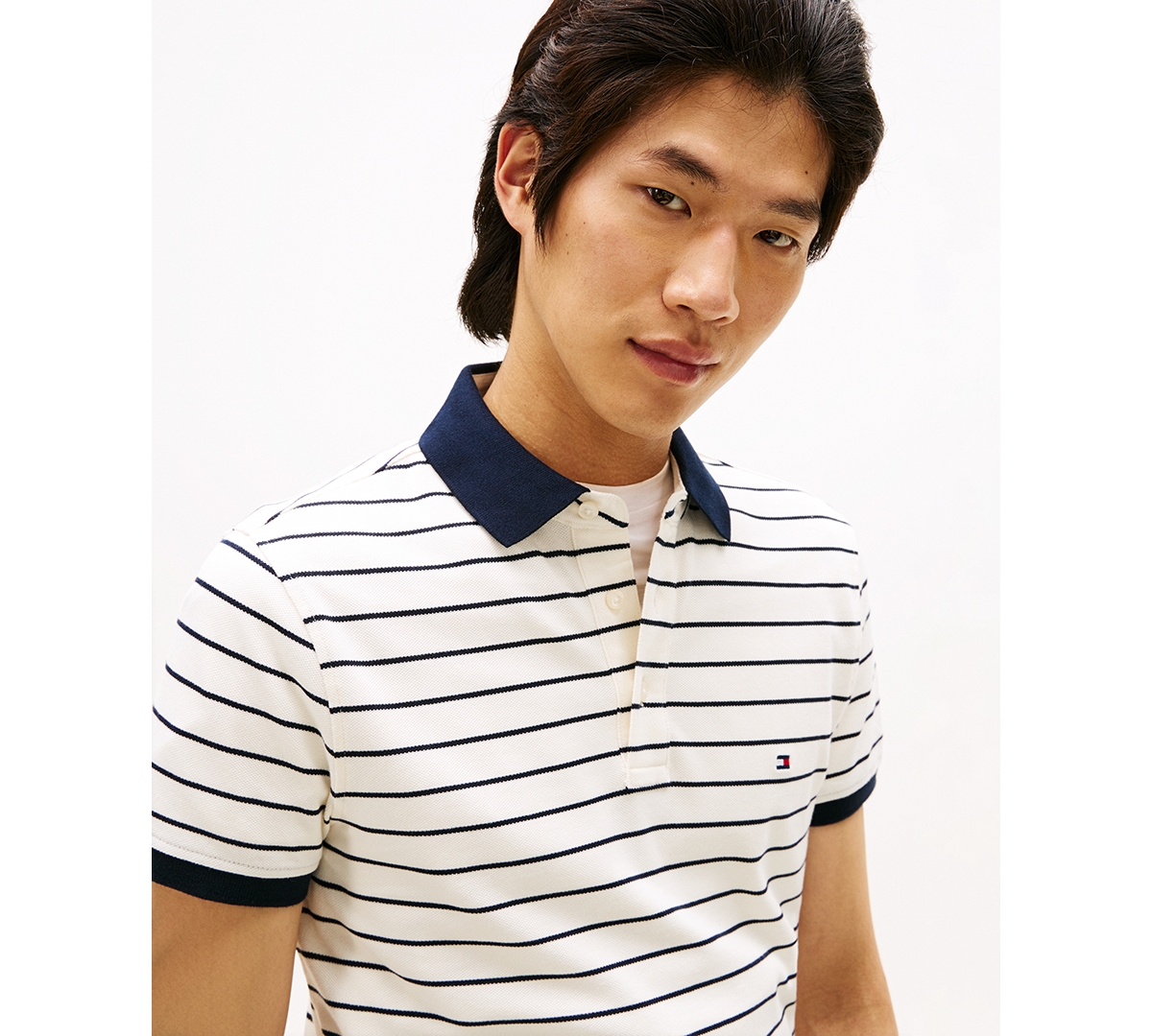 Tommy Hilfiger Men's 1985 Slim Fit Polo Shirt In Multi