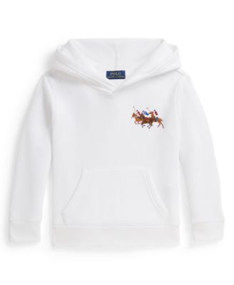 Polo Ralph Lauren - Boys 2-7 Triple-Pony Long-Sleeve Hoodie