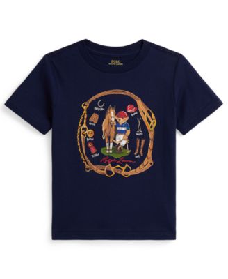 Polo Ralph Lauren - Boys 2-7 Polo Bear Cotton Jersey T-Shirt