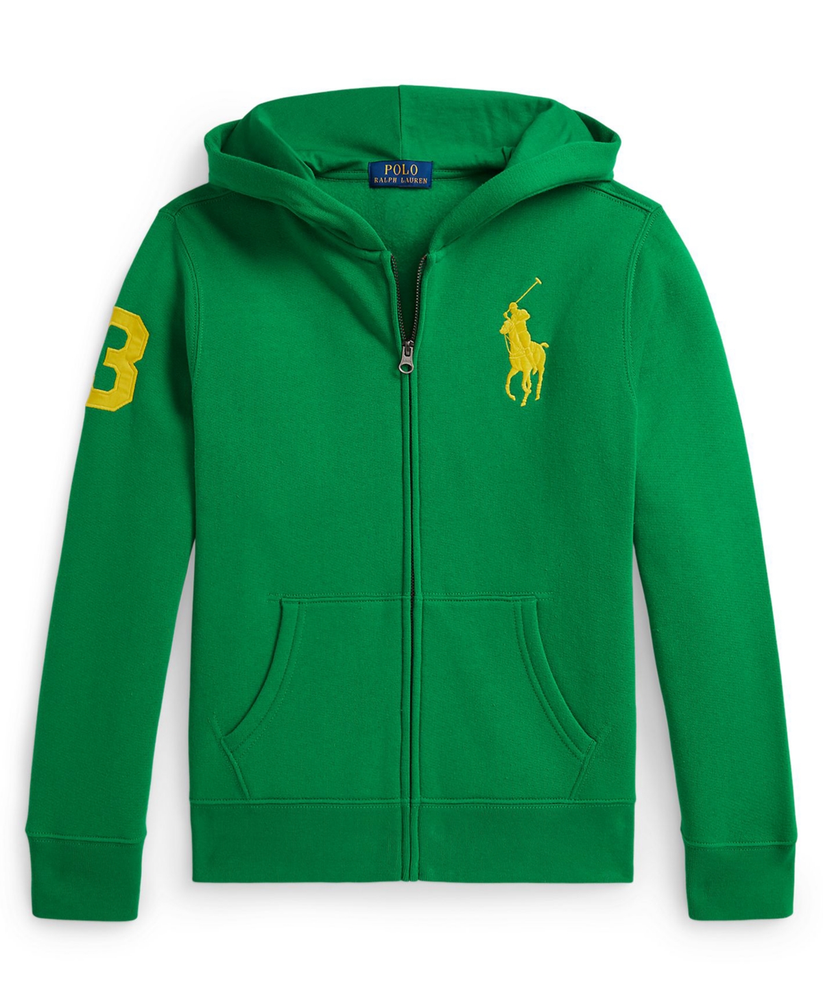 Polo Ralph Lauren Boys 8-20 Big Pony Fleece Full-Zip Hoodie