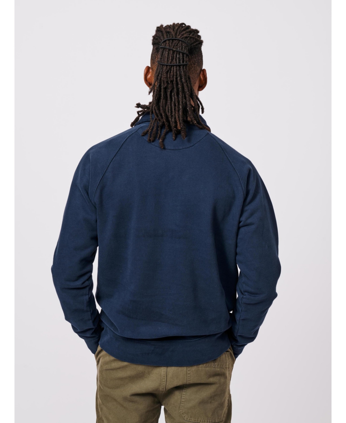 Aubin Men's Dunster Zip Neck Sweatshirt