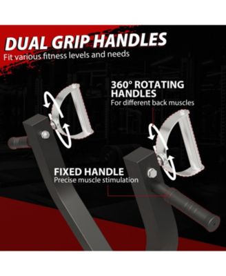 Plate Loaded Seated Row Machine for Home Gym, 400LB Capacity, Independent Arms & Adjustable Seat for Full Back Workout