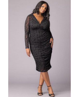 Black Plus Size Cocktail & Party Dresses | Macy's