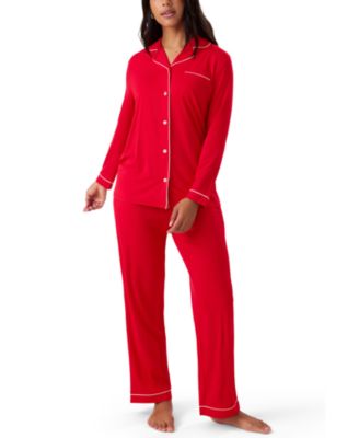 Maternity Clea Classic Long Sleeve Nursing Pajama