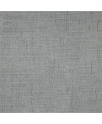 Mulberry Light Filtering Functional Dual Header Curtain Panel for Windows 54" x 84" Grey