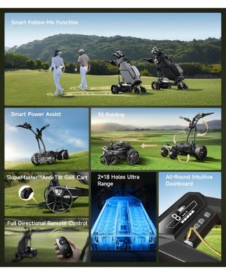 Birdie 3X Electric Golf Push Cart