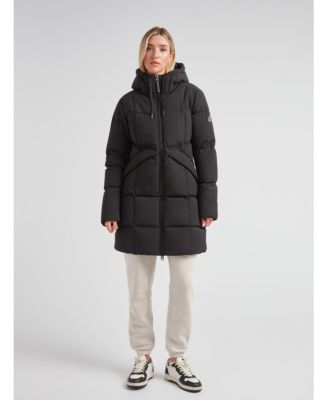 Women's Long Sleeve Star Down Coat