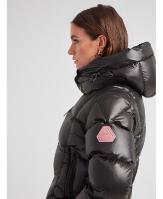 Women's EZ Boxed Hooded Cropped Puffer Coat