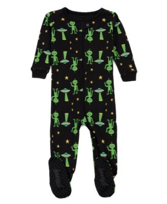 Toddler Footed Cotton Halloween Pajamas