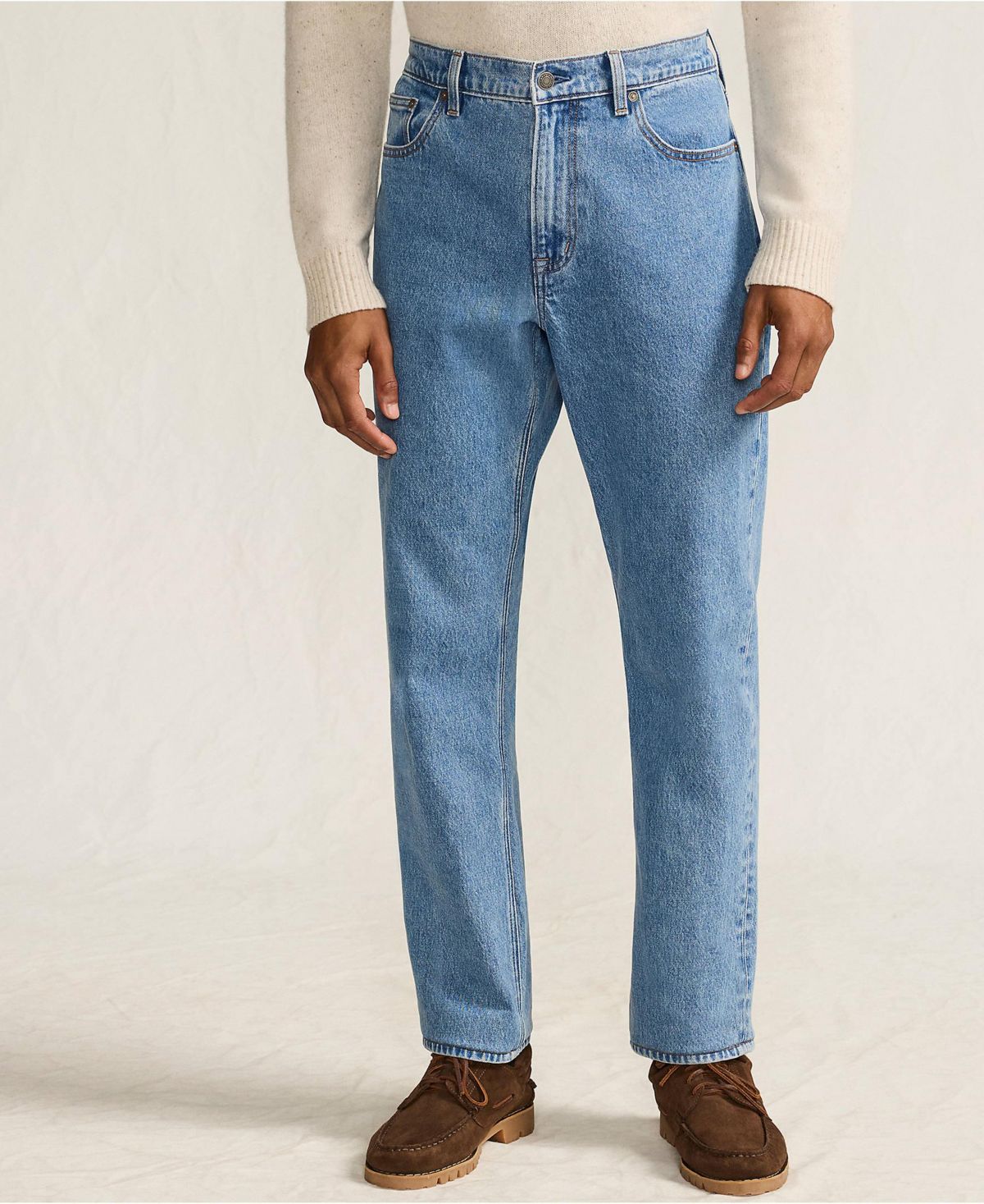 Мужские эластичные джинсы спортивного покроя